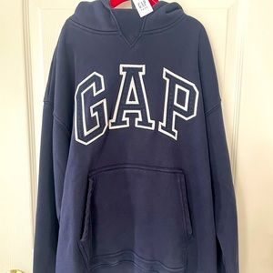 NWT Gap logo teen hoodie
